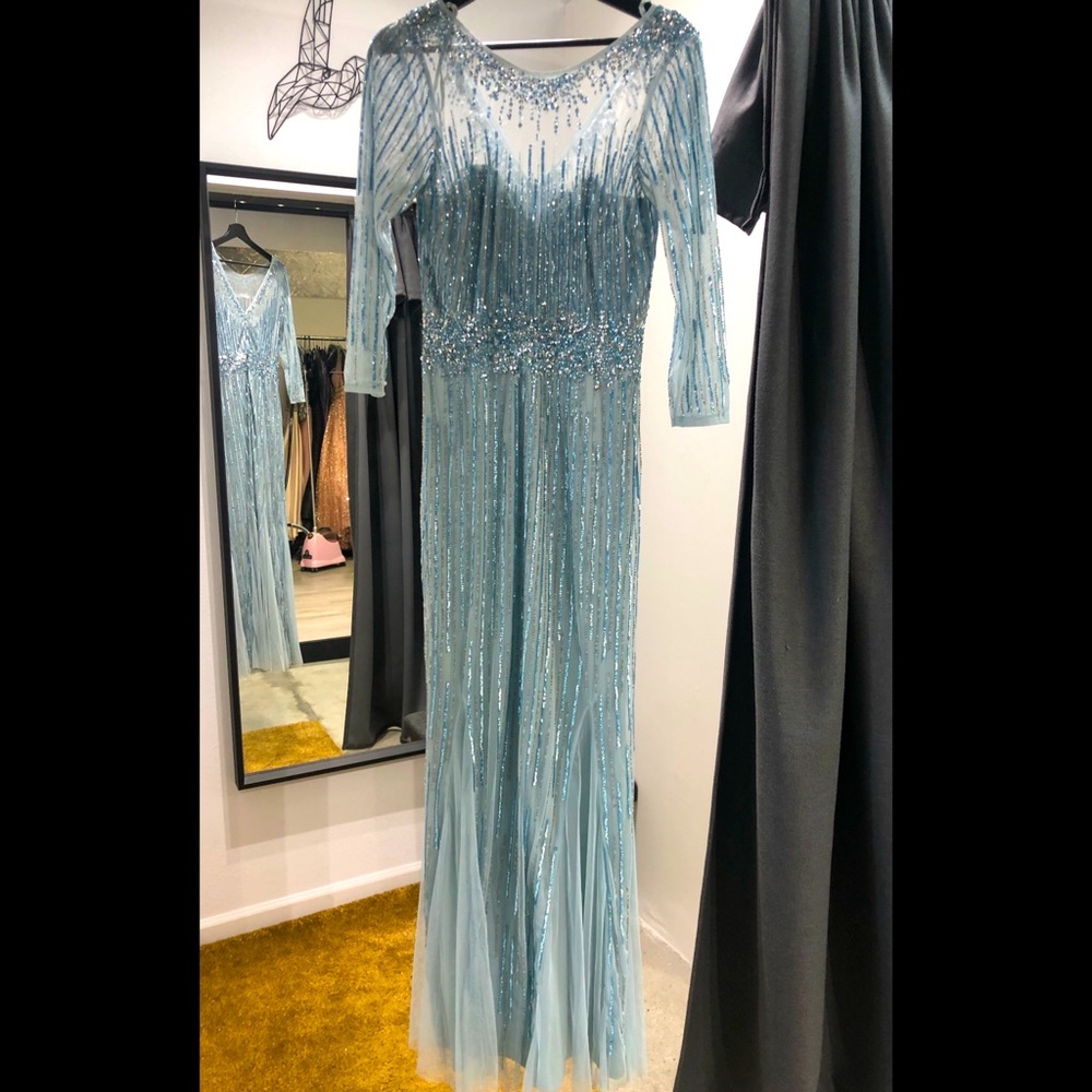 Aidan Mattox Sequined Dress
